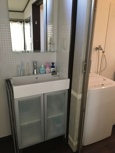 Bathroom 4, Kyo no koyado KANAMACHIYA, Kyoto