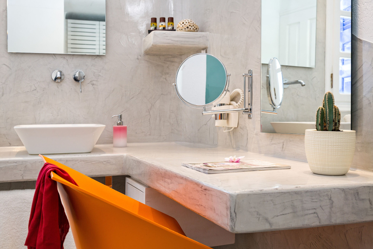 Bathroom 4, Kouros Village Hotel - Adults Only, South Aegean