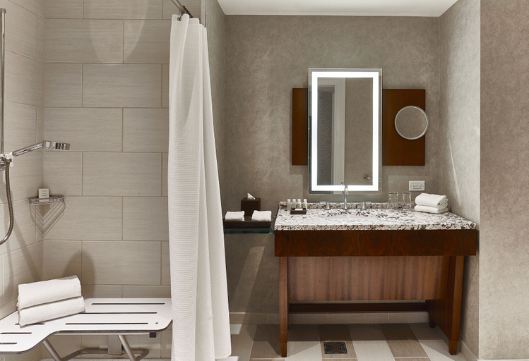 Bathroom 4, Renaissance Atlanta Midtown Hotel, Atlanta