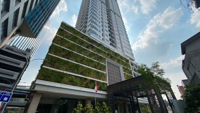 Exterior & Views 2, Homey and Spacious 2BR at Samara Suites Apartment By Travelio, South Jakarta