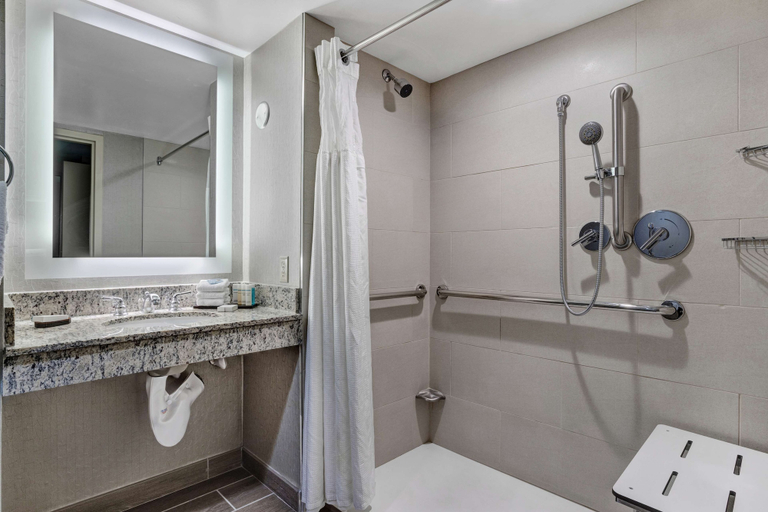 Bathroom 5, Embassy Suites by Hilton Seattle Bellevue, King