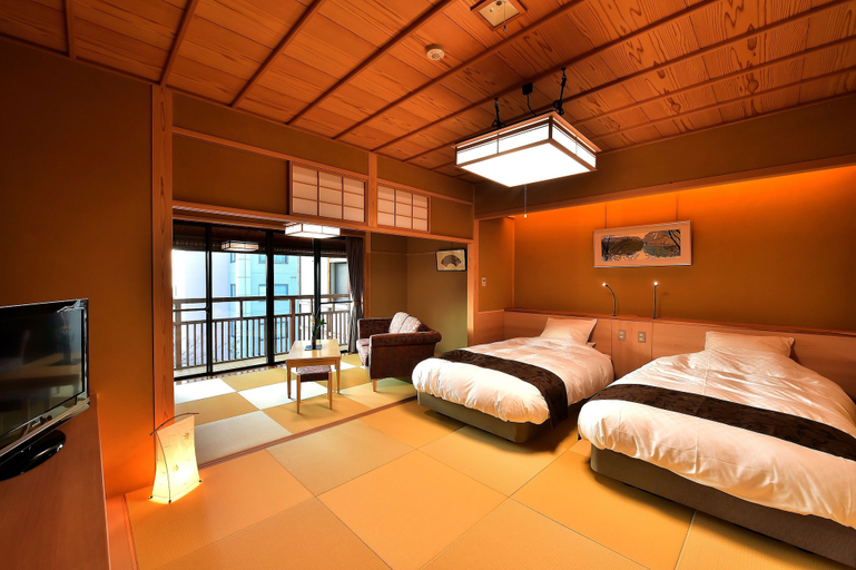Bedroom 3, Kanbayashi Hotel Senjukaku, Yamanouchi