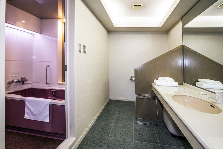 Bathroom 3, Hotel Zaaz, Ōita