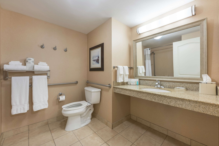 Bathroom 3, Hampton Inn & Suites by Hilton Moncton, Westmorland