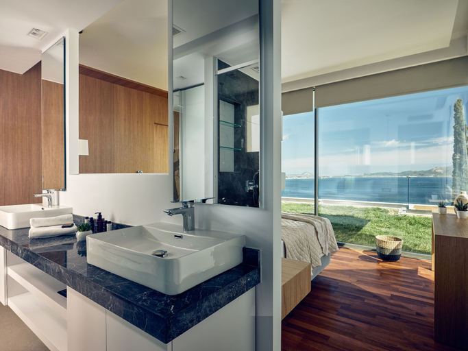 Bathroom 3, Alkyonides Villas, Ionian Islands