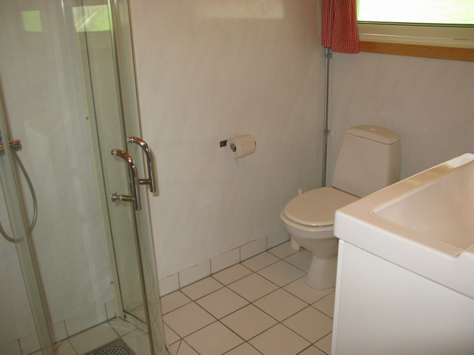 Bathroom 3, Sæbø Camping, Eidfjord