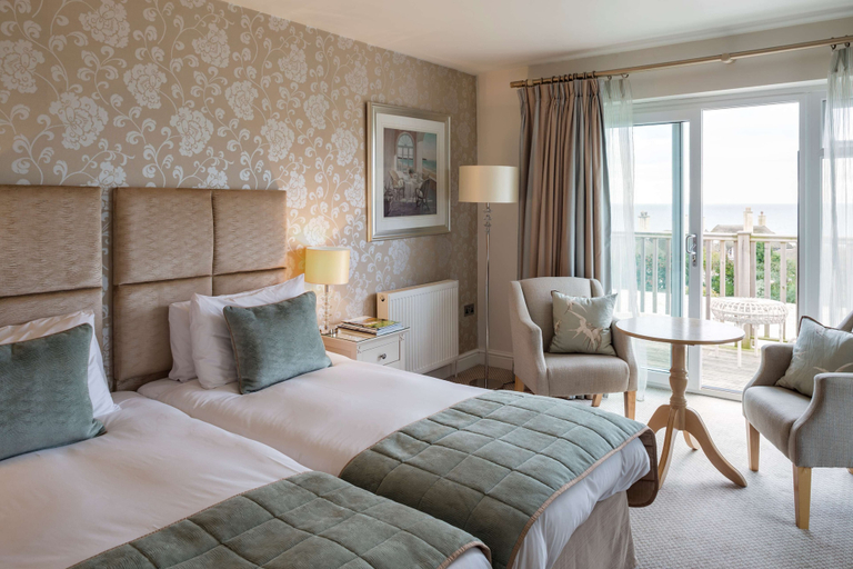 Bedroom 3, Harbour Hotel Sidmouth, Devon