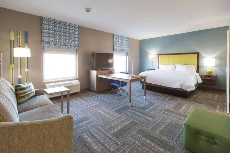 Bedroom 3, Hampton Inn & Suites Stroud, Lincoln
