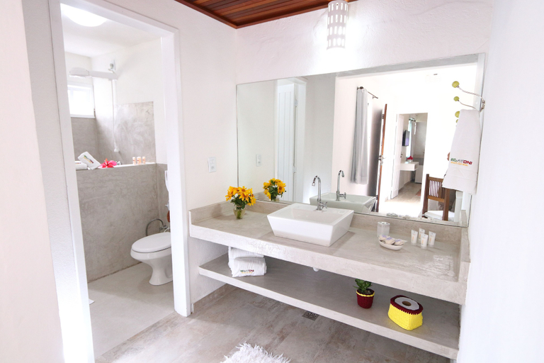 Bathroom 4, Pousada Rigatoni Beach, Porto Seguro