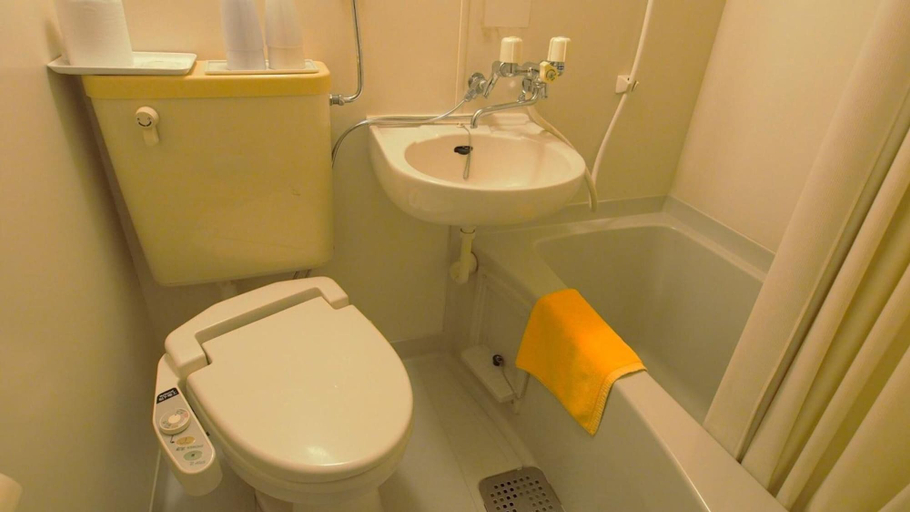 Bathroom 3, Yunokawa Hot Spring Yunohama Hotel, Hakodate