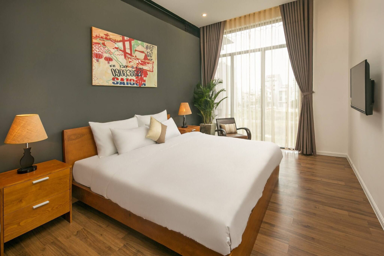 Bedroom 3, Modern 4-bdr Villa Foosball Dart Cafe Walk to My Khe Beach, Da Nang