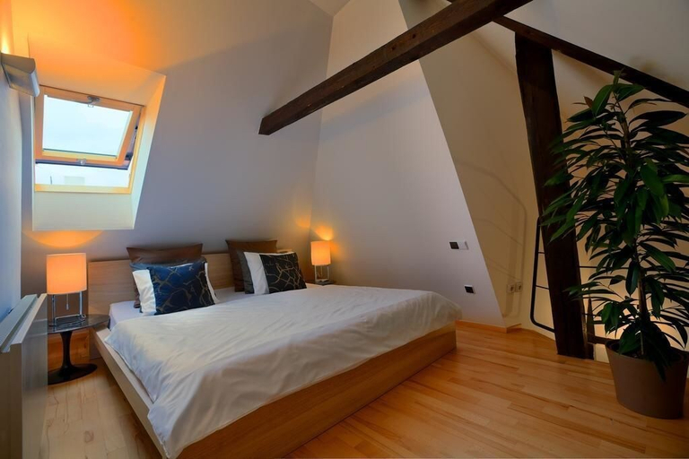 Bedroom 2, U Kapra Apartments, Praha 1