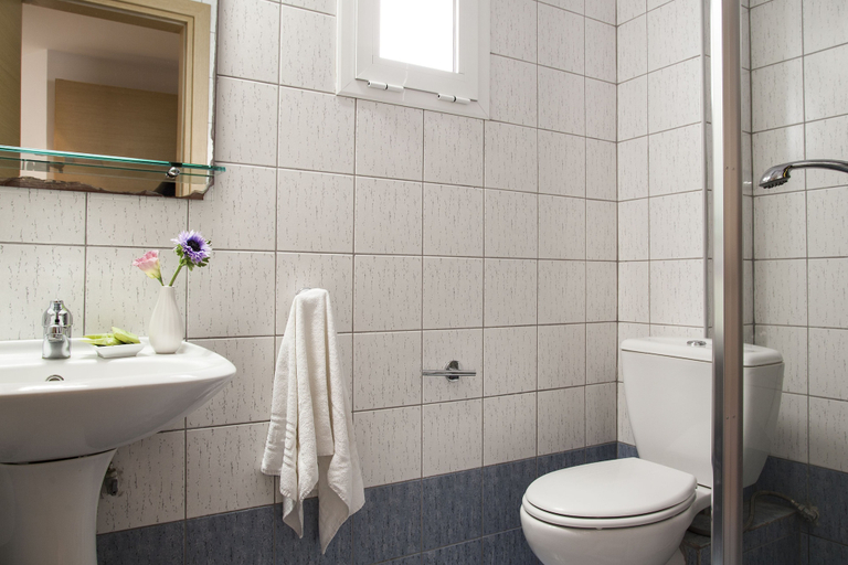 Bathroom 5, Hotel Mavridis, Central Macedonia
