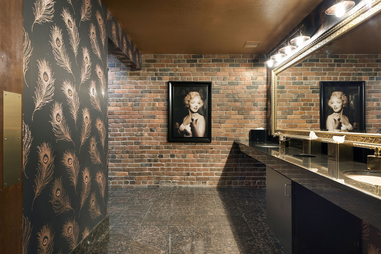 Bathroom 4, Des Lux Hotel, Polk