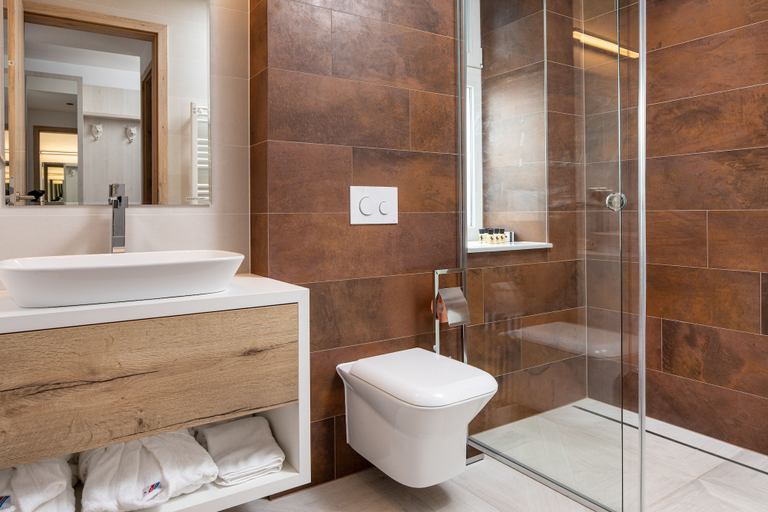 Bathroom 4, Kanopian Penthouse Hotel, Brasov