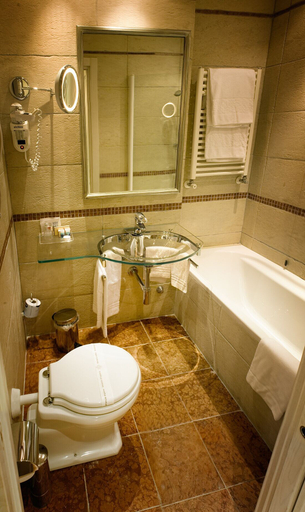 Bathroom 4, Hotel Homs, Rome