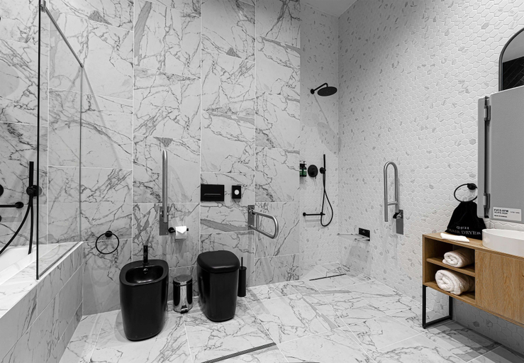 Bathroom 4, The Basilian Minsk, Curio Collection By Hilton, Minsk