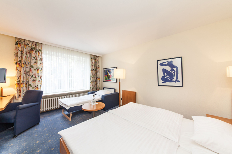 Bedroom 3, Hotel Drei Kronen Elmshorn, Pinneberg