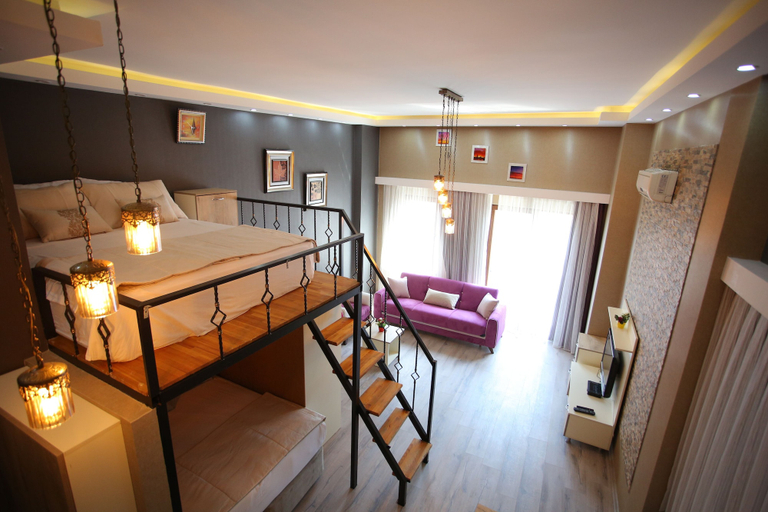 Bedroom 5, Artist Rooms Suites, Beyoğlu