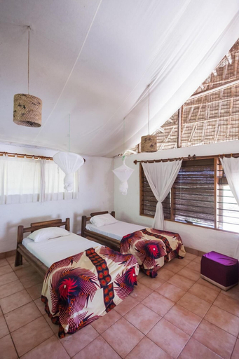 Bedroom 2, Capricorn Beach Cottages, Muheza