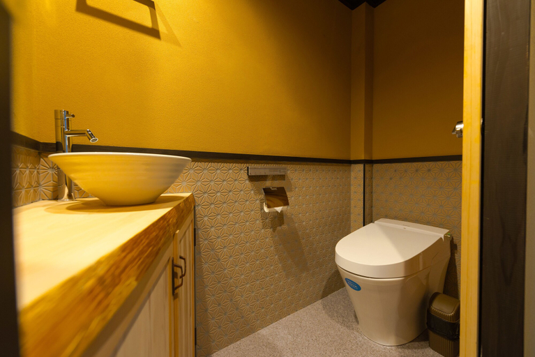 Bathroom 3, KumoMachiya Kazahaya, Kyoto