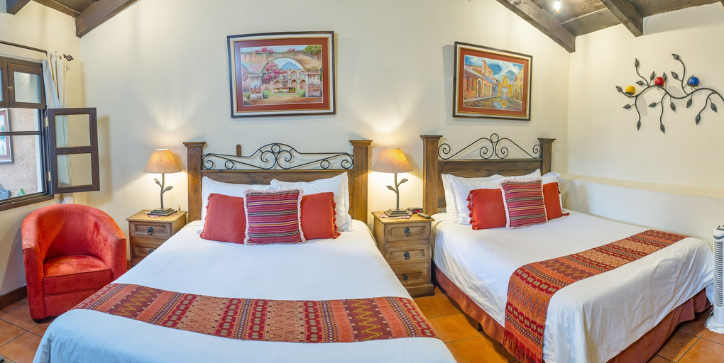 Bedroom 4, Hotel Meson del Valle, Antigua Guatemala
