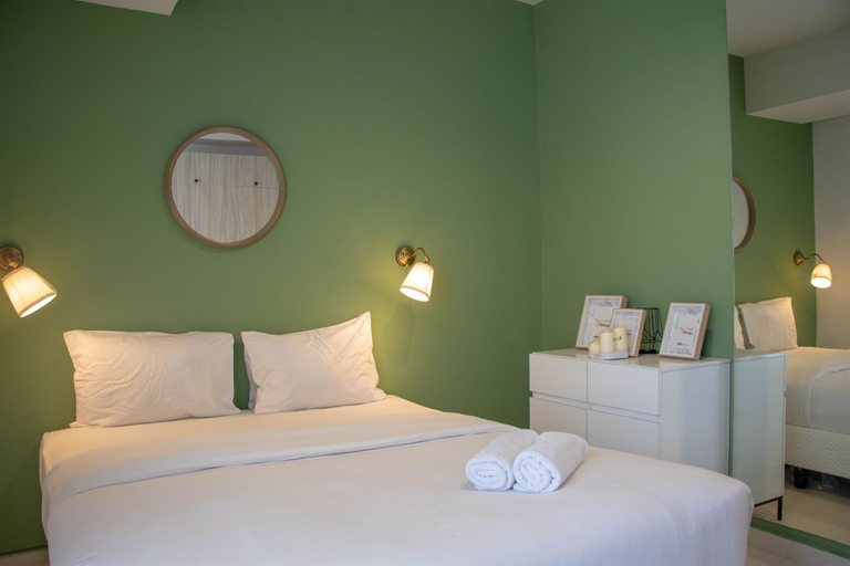 Bedroom 3, Well Appointed and Homey Studio at West Vista Apartment By Travelio, Jakarta Barat