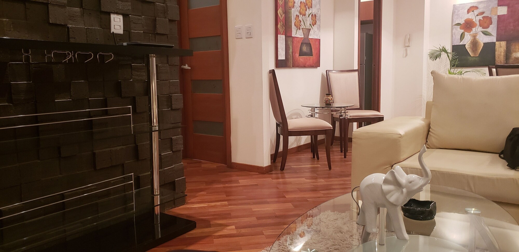 Living area, Portal Rent Apart 9, Cercado
