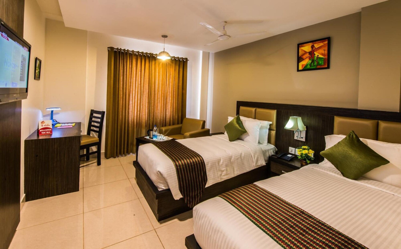 Bedroom 4, Plazza hotel , Trichy, Tiruchirappalli