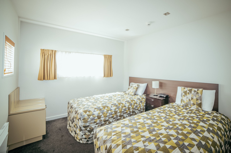 Bedroom 4, Airport Delta Motel, Christchurch