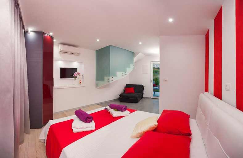 Bedroom 3, Villa Martinis, Rogoznica