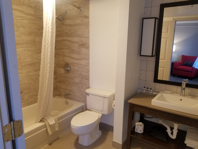 Bathroom 5, Country Inn & Suites by Radisson, Hoffman Estates, IL, Cook