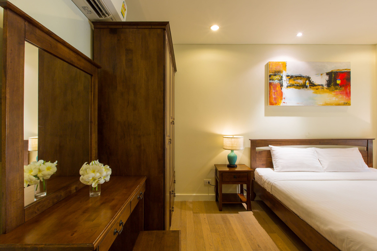 Bedroom 3, Mykonos Beach Apartment, Hua Hin