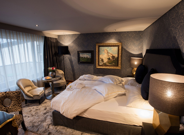 Bedroom 4, Alex Alpine Resort - Spa & Sports, Visp