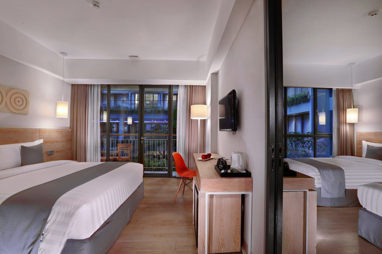 Bedroom 5, Hotel NEO+ Kuta Legian by ASTON, Badung