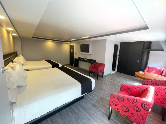 Bedroom 4, Hotel El Senador, Mexico City