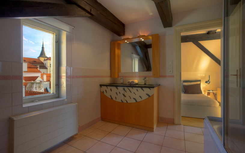 Bathroom 3, U Kapra Apartments, Praha 1