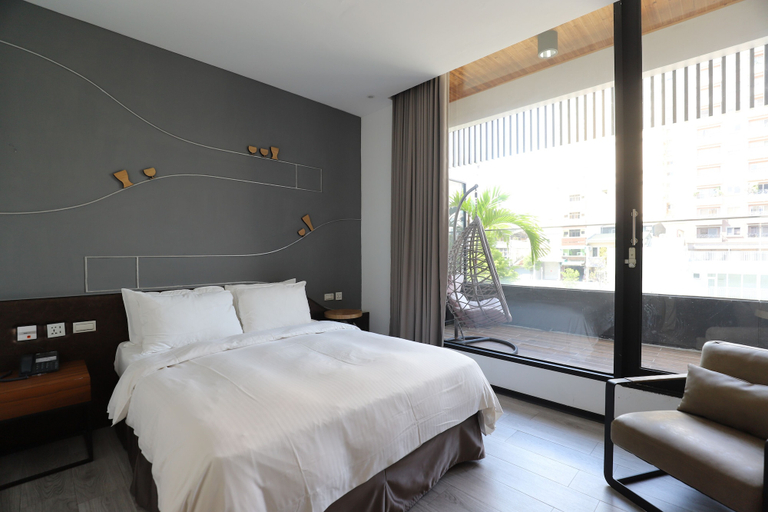 Bedroom 2, Hotel Initial-Beer, Tainan