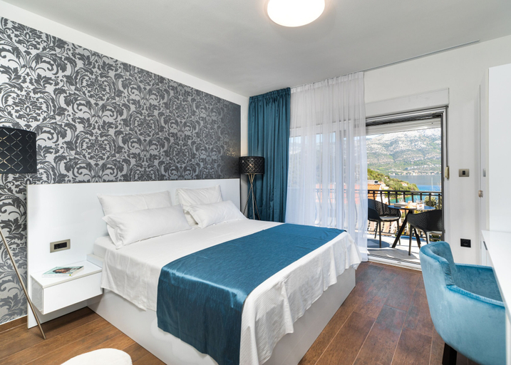 Bedroom 2, WISH Apartments, Korčula