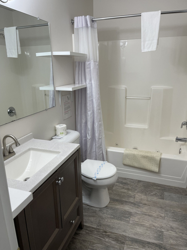 Bathroom 4, Colonial Motel, Carroll