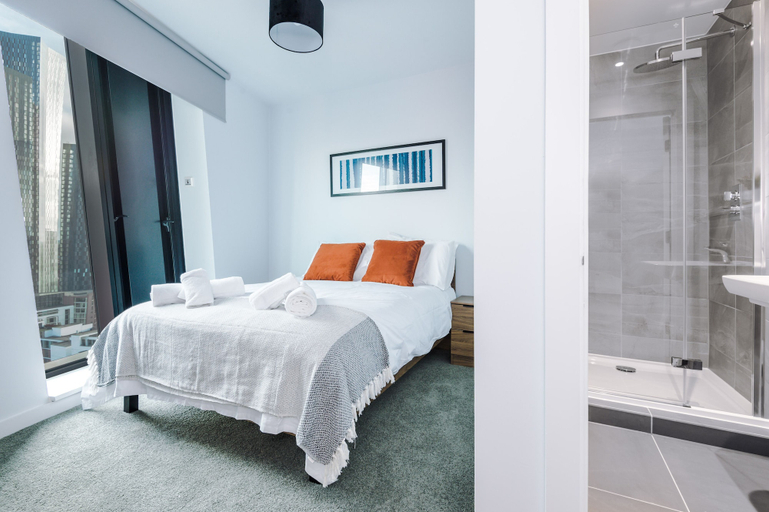 Bedroom 3, Hilltop Serviced Apartments- Deansgate, Manchester