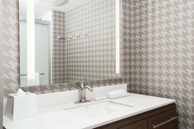 Bathroom 4, Home2 Suites by Hilton Long Island Brookhaven, Suffolk