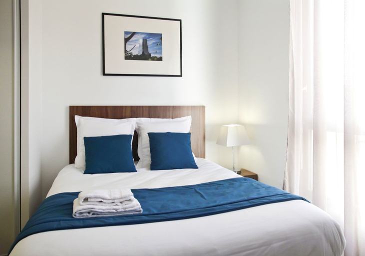 Bedroom 3, Appart Hotel Amiens Blamont, Somme