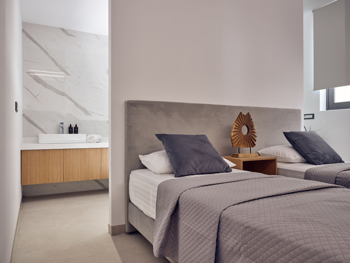 Bedroom 2, Alkyonides Villas, Ionian Islands
