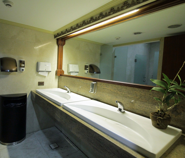 Bathroom 4, The Luneta Hotel, Manila City