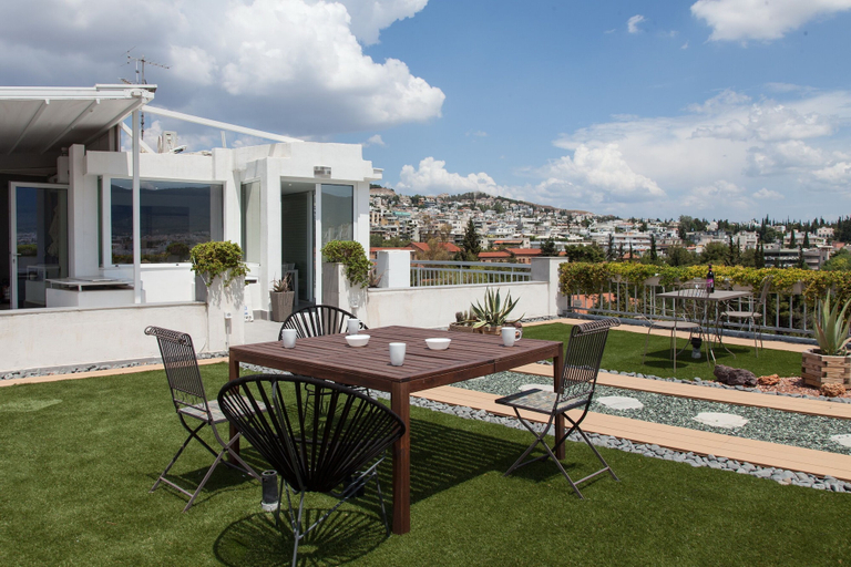 Terrace/patio 4, Penthouse in center of Athens with View, Attica