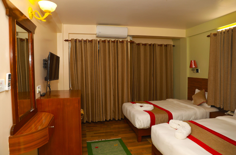 Bedroom 3, Hotel Guru, Gandaki