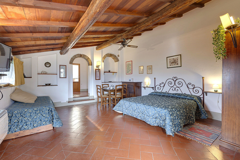 Bedroom 4, Farm House La Presura, Florence