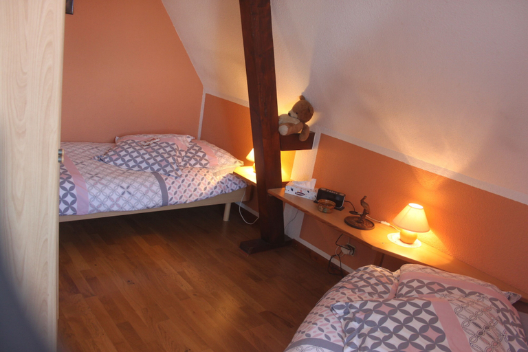 Bedroom 2, La Maison de Vacances, Bas-Rhin
