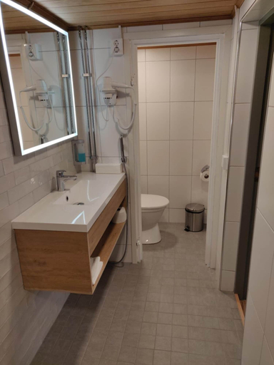 Bathroom 5, Hotelli Toivola, Lapland